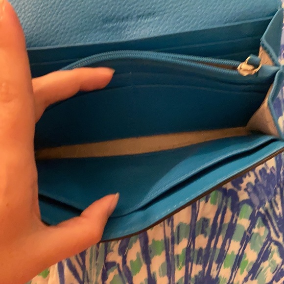 Blue Michael Kors continental wallet - Picture 5 of 7